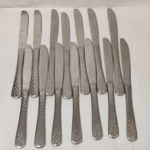 14 Clipper Stainless Steel Knives